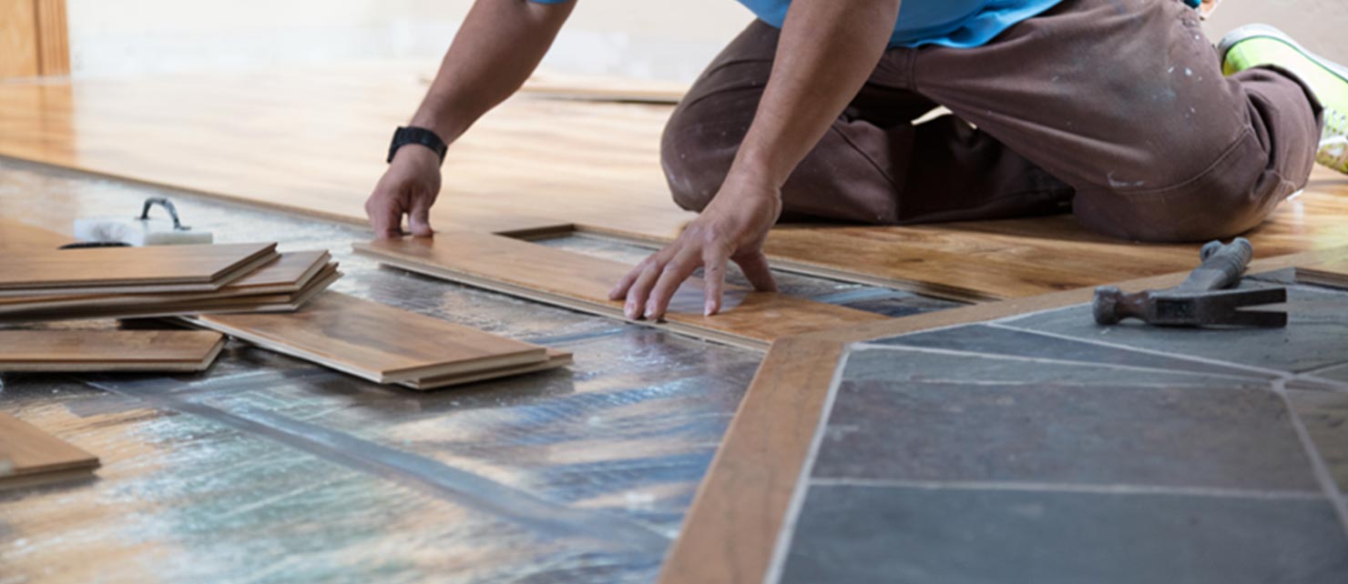 Comment démarrer la pose d un parquet contrecollé Dispano